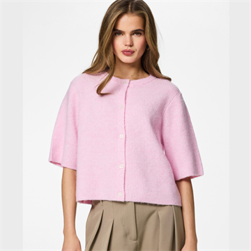 PIECES SILLY STRIK CARDIGAN ROSATE SPOONBI/MELANGE - 17158220